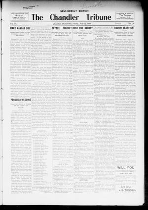 Primary view of object titled 'The Chandler Tribune (Chandler, Okla.), Vol. 6, No. 39, Ed. 1 Friday, July 13, 1906'.