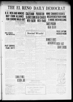 Primary view of The El Reno Daily Democrat (El Reno, Okla.), Vol. 31, No. 186, Ed. 1 Saturday, March 25, 1922