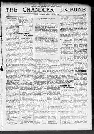 The Chandler Tribune (Chandler, Okla.), Vol. 9, No. 50, Ed. 1 Friday, March 25, 1910