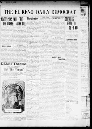 The El Reno Daily Democrat (El Reno, Okla.), Vol. 31, No. 201, Ed. 1 Wednesday, April 12, 1922