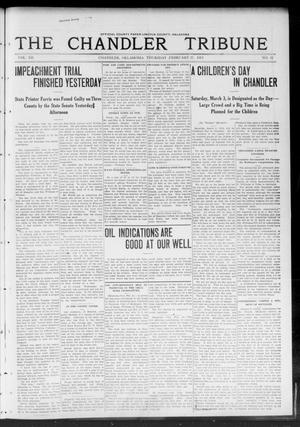 The Chandler Tribune (Chandler, Okla.), Vol. 12, No. 52, Ed. 1 Thursday, February 27, 1913