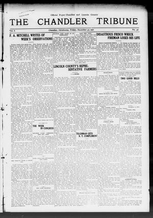 Primary view of object titled 'The Chandler Tribune (Chandler, Okla.), Vol. 10, No. 39, Ed. 1 Friday, December 30, 1910'.