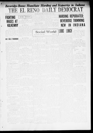 The El Reno Daily Democrat (El Reno, Okla.), Vol. 31, No. 219, Ed. 1 Wednesday, May 3, 1922
