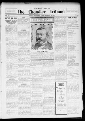 The Chandler Tribune (Chandler, Okla.), Vol. 7, No. 93, Ed. 1 Friday, December 27, 1907