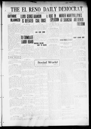 The El Reno Daily Democrat (El Reno, Okla.), Vol. 31, No. 261, Ed. 1 Thursday, June 22, 1922