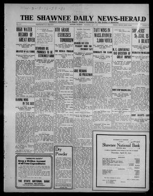 The Shawnee Daily News-Herald (Shawnee, Okla.), Vol. 16, No. 240, Ed. 1 Wednesday, May 1, 1912