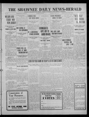 The Shawnee Daily News-Herald (Shawnee, Okla.), Vol. 16, No. 264, Ed. 1 Wednesday, May 29, 1912