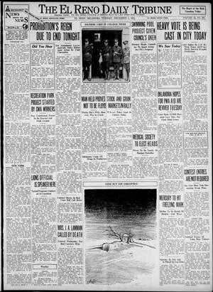 The El Reno Daily Tribune (El Reno, Okla.), Vol. 42, No. 238, Ed. 1 Tuesday, December 5, 1933