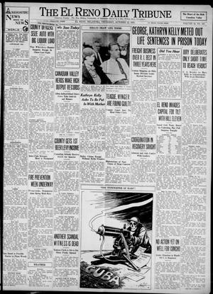 The El Reno Daily Tribune (El Reno, Okla.), Vol. 42, No. 192, Ed. 1 Thursday, October 12, 1933