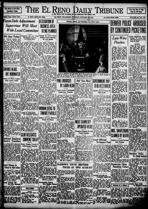 Primary view of object titled 'The El Reno Daily Tribune (El Reno, Okla.), Vol. 43, No. 171, Ed. 1 Wednesday, October 31, 1934'.