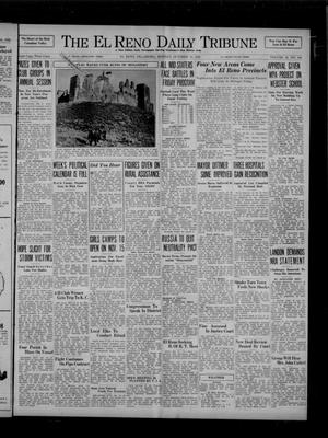 The El Reno Daily Tribune (El Reno, Okla.), Vol. 45, No. 196, Ed. 1 Monday, October 19, 1936