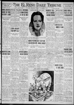 Primary view of object titled 'The El Reno Daily Tribune (El Reno, Okla.), Vol. 41, No. 223, Ed. 1 Tuesday, November 1, 1932'.