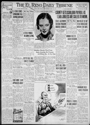 The El Reno Daily Tribune (El Reno, Okla.), Vol. 42, No. 227, Ed. 1 Wednesday, November 22, 1933