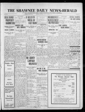 The Shawnee Daily News-Herald (Shawnee, Okla.), Vol. 17, No. 54, Ed. 1 Friday, October 4, 1912