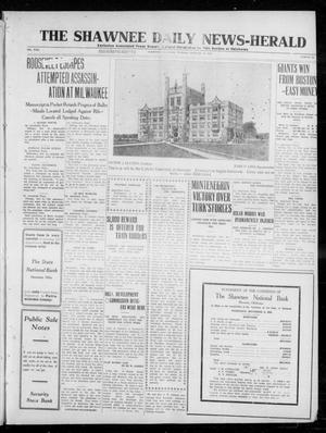 The Shawnee Daily News-Herald (Shawnee, Okla.), Vol. 17, No. 62, Ed. 1 Tuesday, October 15, 1912