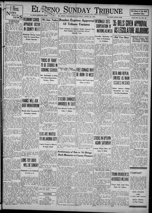 El Reno Sunday Tribune (El Reno, Okla.), Vol. 42, No. 69, Ed. 1 Sunday, April 23, 1933