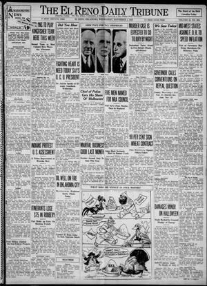 The El Reno Daily Tribune (El Reno, Okla.), Vol. 42, No. 209, Ed. 1 Wednesday, November 1, 1933