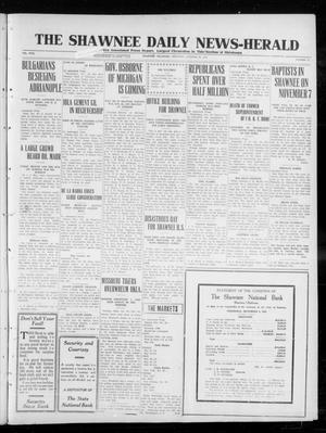The Shawnee Daily News-Herald (Shawnee, Okla.), Vol. 17, No. 72, Ed. 1 Saturday, October 26, 1912