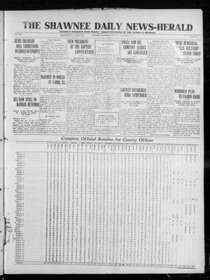 The Shawnee Daily News-Herald (Shawnee, Okla.), Vol. 17, No. 83, Ed. 1 Saturday, November 9, 1912
