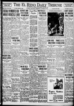 The El Reno Daily Tribune (El Reno, Okla.), Vol. 43, No. 165, Ed. 1 Wednesday, October 24, 1934