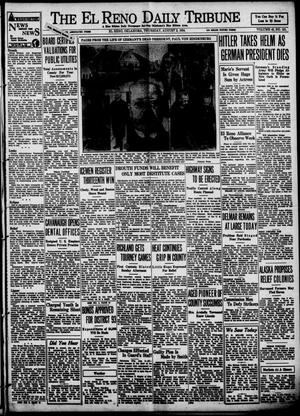The El Reno Daily Tribune (El Reno, Okla.), Vol. 43, No. 101, Ed. 1 Thursday, August 2, 1934
