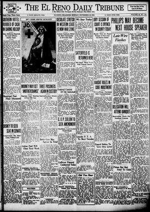 The El Reno Daily Tribune (El Reno, Okla.), Vol. 43, No. 181, Ed. 1 Monday, November 12, 1934