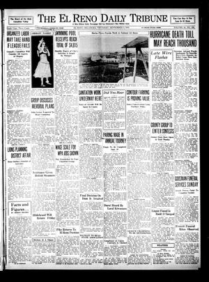 Primary view of object titled 'The El Reno Daily Tribune (El Reno, Okla.), Vol. 44, No. 160, Ed. 1 Thursday, September 5, 1935'.