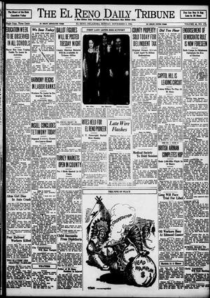 Primary view of object titled 'The El Reno Daily Tribune (El Reno, Okla.), Vol. 43, No. 175, Ed. 1 Monday, November 5, 1934'.