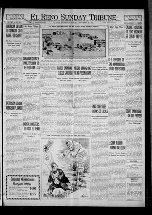Primary view of object titled 'El Reno Sunday Tribune (El Reno, Okla.), Vol. 40, No. 258, Ed. 1 Sunday, November 29, 1931'.