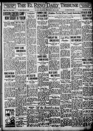 Primary view of object titled 'The El Reno Daily Tribune (El Reno, Okla.), Vol. 43, No. 206, Ed. 1 Wednesday, December 12, 1934'.