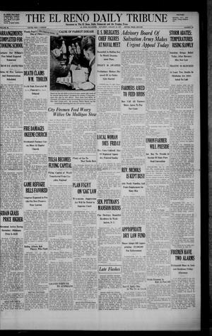Primary view of object titled 'The El Reno Daily Tribune (El Reno, Okla.), Vol. 38, No. 88, Ed. 1 Saturday, January 18, 1930'.