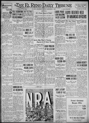 The El Reno Daily Tribune (El Reno, Okla.), Vol. 42, No. 237, Ed. 1 Monday, December 4, 1933