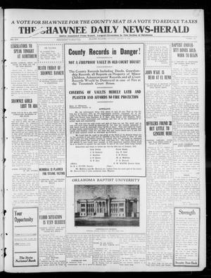The Shawnee Daily News-Herald (Shawnee, Okla.), Vol. 17, No. 135, Ed. 1 Saturday, January 25, 1913