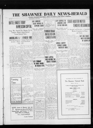 The Shawnee Daily News-Herald (Shawnee, Okla.), Vol. 17, No. 150, Ed. 1 Wednesday, February 12, 1913