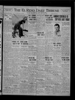 The El Reno Daily Tribune (El Reno, Okla.), Vol. 45, No. 198, Ed. 1 Wednesday, October 21, 1936