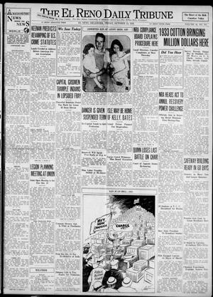 The El Reno Daily Tribune (El Reno, Okla.), Vol. 42, No. 193, Ed. 1 Friday, October 13, 1933