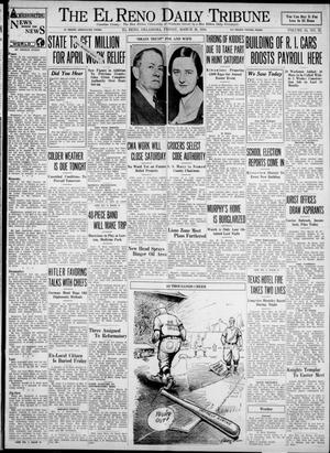 Primary view of object titled 'The El Reno Daily Tribune (El Reno, Okla.), Vol. 43, No. 23, Ed. 1 Saturday, March 31, 1934'.