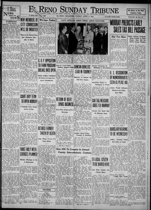 El Reno Sunday Tribune (El Reno, Okla.), Vol. 42, No. 57, Ed. 1 Sunday, April 9, 1933