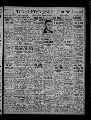 Primary view of object titled 'The El Reno Daily Tribune (El Reno, Okla.), Vol. 46, No. 160, Ed. 1 Thursday, September 9, 1937'.