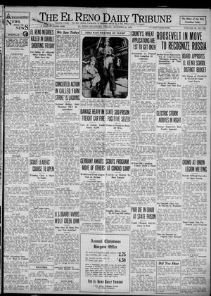 The El Reno Daily Tribune (El Reno, Okla.), Vol. 42, No. 199, Ed. 1 Friday, October 20, 1933