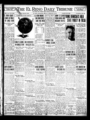 The El Reno Daily Tribune (El Reno, Okla.), Vol. 45, No. 303, Ed. 1 Monday, February 22, 1937