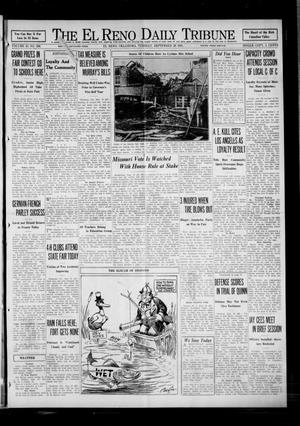 Primary view of object titled 'The El Reno Daily Tribune (El Reno, Okla.), Vol. 40, No. 206, Ed. 1 Tuesday, September 29, 1931'.