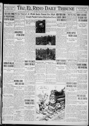 Primary view of object titled 'The El Reno Daily Tribune (El Reno, Okla.), Vol. 41, No. 197, Ed. 1 Monday, October 3, 1932'.