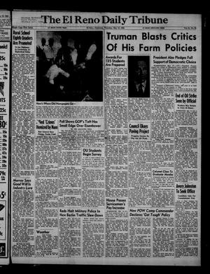 The El Reno Daily Tribune (El Reno, Okla.), Vol. 61, No. 65, Ed. 1 Thursday, May 15, 1952