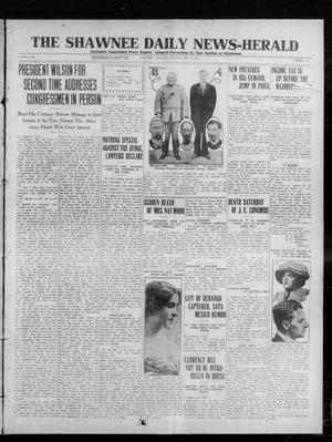 The Shawnee Daily News-Herald (Shawnee, Okla.), Vol. 17, No. 257, Ed. 1 Monday, June 23, 1913