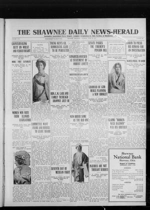 The Shawnee Daily News-Herald (Shawnee, Okla.), Vol. 17, No. 260, Ed. 1 Thursday, June 26, 1913