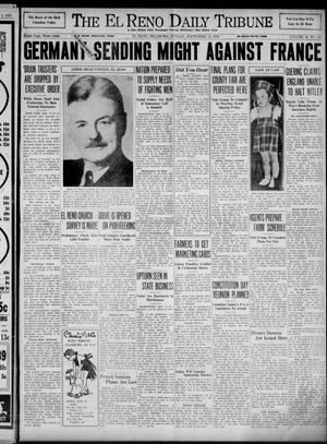The El Reno Daily Tribune (El Reno, Okla.), Vol. 48, No. 168, Ed. 1 Sunday, September 10, 1939