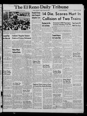 Primary view of object titled 'The El Reno Daily Tribune (El Reno, Okla.), Vol. 64, No. 309, Ed. 1 Tuesday, February 28, 1956'.