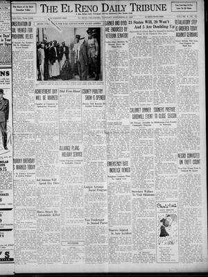 Primary view of object titled 'The El Reno Daily Tribune (El Reno, Okla.), Vol. 48, No. 230, Ed. 1 Tuesday, November 21, 1939'.