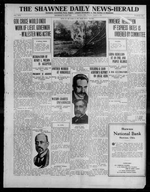 The Shawnee Daily News-Herald (Shawnee, Okla.), Vol. 17, No. 291, Ed. 1 Monday, August 4, 1913